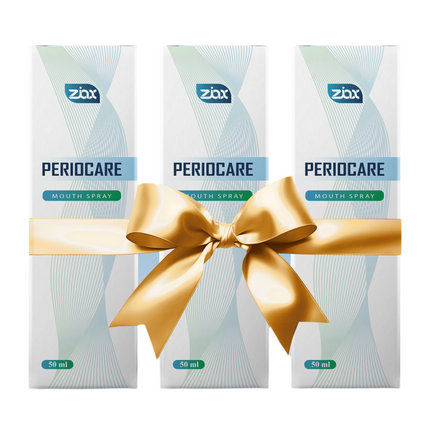Periocare Mouth Spray – Oropharyngeal disorders, Fresh Breath & Gum Care – 50 ml
 – Special Offer (3 Packs)
