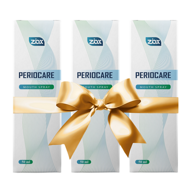 Periocare Mouth Spray – Oropharyngeal disorders, Fresh Breath & Gum Care – 50 ml
 – Special Offer (3 Packs)