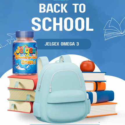 جيلجكس أوميجا 3 حلوى جيلجكس للأطفال - دعم للدماغ والرؤية