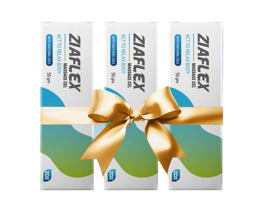 Ziaflex Joint Massage Gel – Pain Relief for Muscles – Bundle of 3 (Offer Pack)