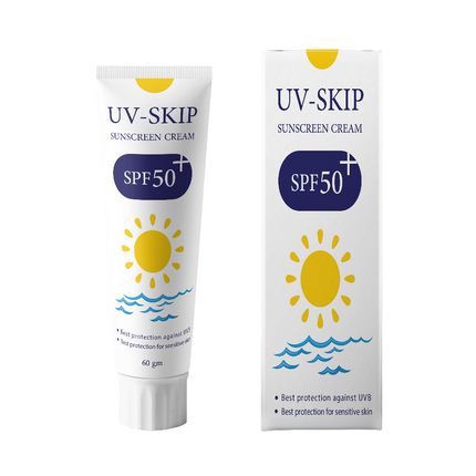 يوفي سكيب كريم الوقاية من الشمس -بعامل حماية من الشمس 50+ - 60 جم