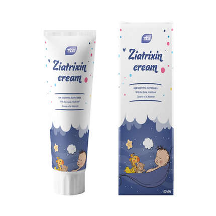 زياتريكسين كريم لإلتهابات الجلد - 50 جرام، مهدئ، مرطب، مضاد للميكروبات