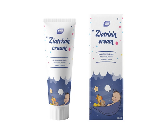 Ziatrixin Diaper Cream – 50g Soothing, Emollient,Antimicrobial