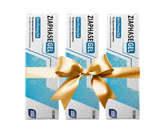 Ziaphase Anti-Scar Gel – Advanced Skin Recovery Solution 50 g
– Special Offer (3 Packs)