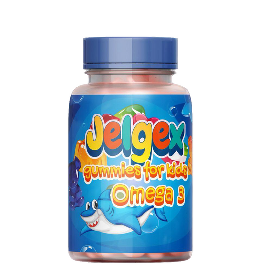 Jelgex Omega 3 Gummies for Kids – Brain & Vision Support